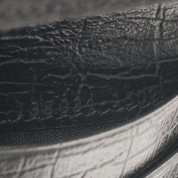 Gucci Black GG Canvas Horsebit Web Trifold Wallet - Picture 11 of 11